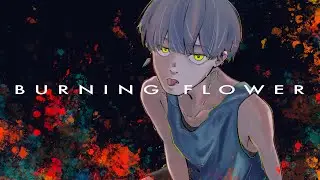 Burning flower/HANA-Cover-燻製