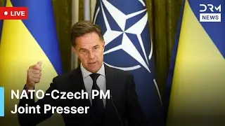 LIVE: NATO Sec. Gen. Rutte Holds Press Conference With Czech PM Fiala | AC1G