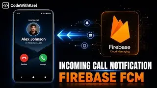 05. Accepting the Call Using Notification - Incoming Call Notification Using Firebase FCM