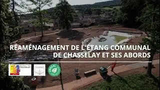 Am&eacute;nagement de l'&eacute;tang communal de Chasselay - Square Adrien Gauthier