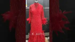 S.K.ARTS AN EVENING DRESS FACTORY WHERE YOU CAN GET ALLTYPE OF HAMD EMBROIDERY DRESSES +918100639217