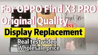 For OPPO FIND X3 PRO | LCD Screen | Digitizer Full Assembly Replacement | Real Cost 2023
