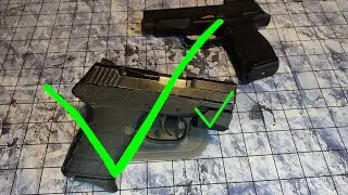 MantisX and Cheap Pistol vs Premium Pistol Without