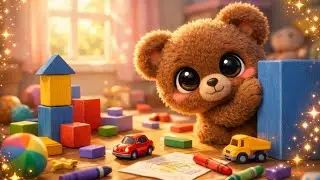 Clean Up Song 🧹✨ Magic Cleanup Time for Kids | Nursery Rhymes & Kids Songs 🐻