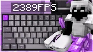 1500FPS Relaxing Sounds Of Thocky Keyboard & Mouse Clicks ASMR [Hypixel Bedwars]
