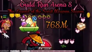 Guild Run Arena 8 길드전 아레나8 768M | Cookie Run OvenBreak (The Legend of the Spirit Weapon Season)