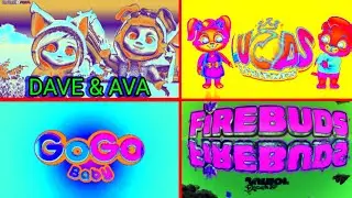 FULL BEST INTRO LOGO COMPILATION/ DAVE & AVA, LUCAS & FRIENDS,GOGO BABY,FIREBUDS, preview effects