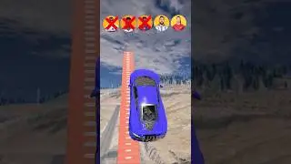 Ronaldo ‼️ Messi ‼️ Vinicius ‼️ Yamal ‼️ Jump to Ninja Bike 👌⚽ #beamngdrive #simulator #shorts