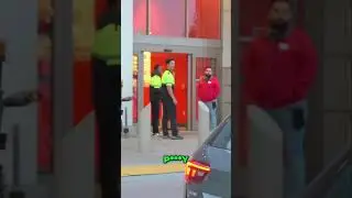 Security Guard's Hilarious Meltdown: Don't Come Back!
