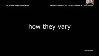 Hidden Infrastructure: The Foundations of Open Source - Joshua Simmons