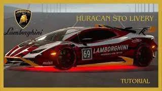Tutorial:- Lamborghini Huracan sto Devil👿 custom livery #huracansto #lambhorgini
