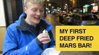My first deep fried mars bar!