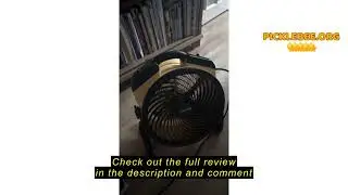 Review XPower FC-100 Heavy Duty Industrial High Velocity Whole Room Air Mover Air Circulator Utility