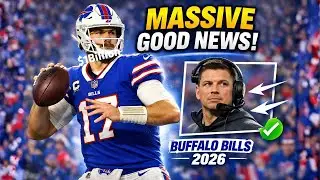 🚨 Buffalo Bills Just Got MASSIVE GOOD NEWS!