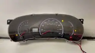 2011-2014 TOYOTA SIENNA (1) USED DASHBOARD INSTRUMENT CLUSTER TEST