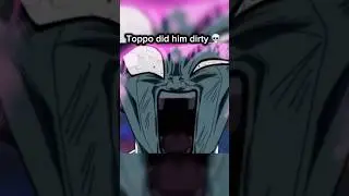Toppo did Frieza dirty 💀💥 #dragonballsuper #dbsedit #dbsedits #frieza #toppo #dbs