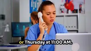 Virtual Receptionist Demo &ndash; Medical Clinic Appointment 🇬🇧 (UK)