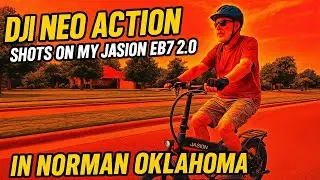 DJI NEO Drone Captures Jasion EB7 Ride in Norman OK