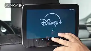 Android Portable Car TV Headrest Monitor Tablet for Cars Back seat Support