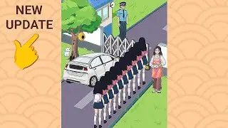 Help Students Avoid The Security Guard's Sight ✪ Late School ✪ Brain Puzzle Tricky Quest ✪ Level 16
