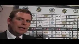 AIK-Gefle 17/10 2009 (1-0) Intervju med Stahre