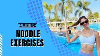 Упражнения с нудлом. Noodle exercises