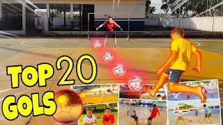 OS TOP 20 GOLS MAIS BONITOS DO CANAL 2020