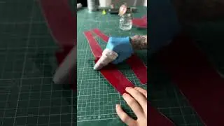 Making a latex hood for my girlfriend #fashion #latex
