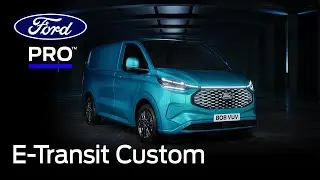 See the New Ford E-Transit Custom Electric Van I Ford Ireland