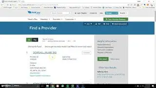 Step-by-Step How-To Provider Search: WellCare Medicare Advantage