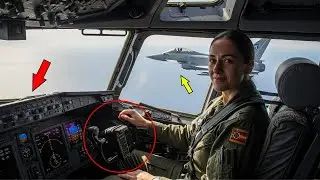 La piloto de transporte salvó 300 vidas — los pilotos de F-22 revelaron su pasado secreto.