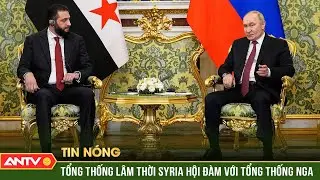 Syrian interim president meets Putin on surprise visit to Russia | ANTV