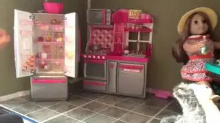 Awesome American Girl Dollhouse and Kit's Treehouse!