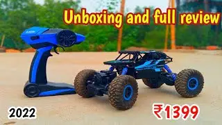 RC Rock Crawler 4X4 Car Unboxing and Full Review | Monster Truck