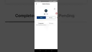 how to send tnc token from real research app.