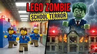 Zombie Lockdown: School Terror | LEGO Zombie Animation | Full Episode 1 🧟&zwj;♂️