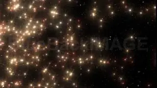 映像素材 動画素材 キラキラ パーティクル 光 流星 紙吹雪 Particle Rain d fix3y gold