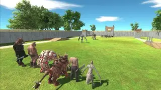 Infernals Vs Mutant Primates Intense Competition-animal revolt battle simulator - animal battle