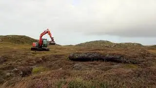 Peatland ACTION delivery partners are at COP26 (spotlight restoration technique hag restoration).