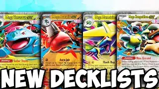 NEW Mega Evolution ex Decklists From Japan!