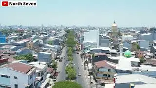 Drone view, Pusat Kota Makassar, Parang Layang, Bontoala