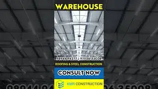 Warehouse - Roofing & Steel Construction | Tamilnadu