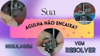 Regulagem da agulha, Máquina de costurar Lenoxx.