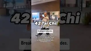 42 Tai Chi voice guide coaching No. 7-10 #taichi #wushu #kungfu #qigong  #chinesemartialarts #武术