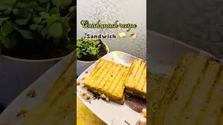 Perfect Sandwich Grill | Crispy Outside, Cheesy Inside 🥪🔥 Snack time made healthy 😋🥪#sandwich