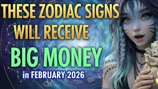 These Zodiac Signs Will Receive Big Money in February 2026 | Lucky Financial Prediction