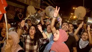 Lebanese take to the streets of Tripoli as protests continue | AFP