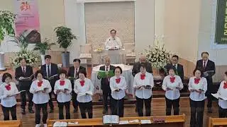 주문진  중앙교회  (2025.부활주일)    *연합중창팀 틉송   *무덤에 머물러                                          *부활의아침