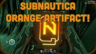 Subnautica: Поиск оранжевой таблички и двери, которую она открывает (короткая ссылка на видео в о...
