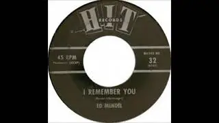 I Remember You (Frank Ifield cover) ~ Ed Mendel (1962)